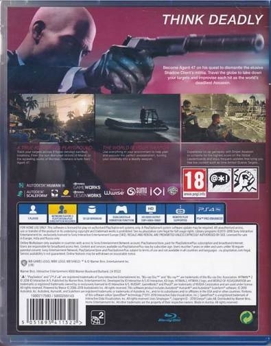 Hitman 2 - PS4 (A Grade) (Genbrug)